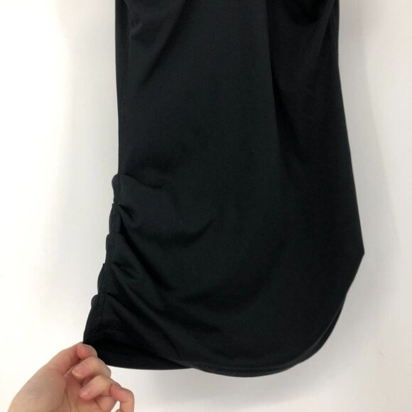 Karma brand ruched sided athletic workout tank top small - Picture 7 of 13